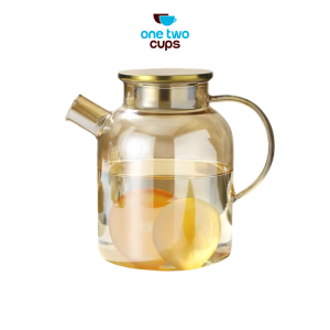 ginee_20251126122820869_0693962389.png One Two Cups Teko Teh Kaca Tahan Panas Api Teapot Borosilicate Glass - TK13