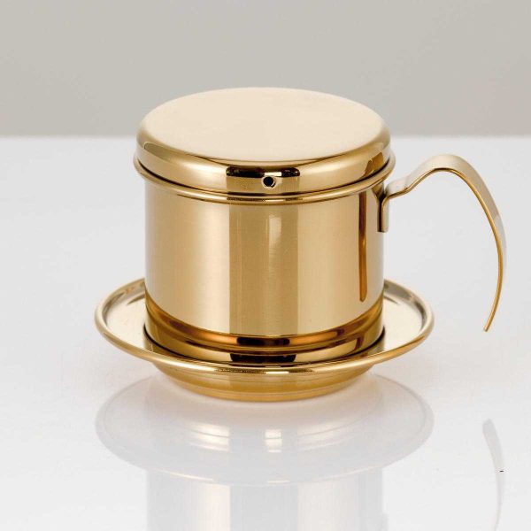 One Two Cups Vietnam Drip Coffee Filter Saringan Kopi Sekrup 120ml - PF-304
