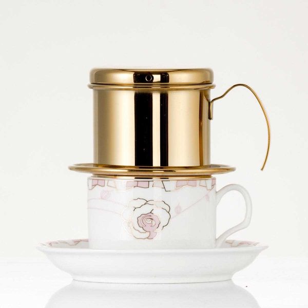 One Two Cups Vietnam Drip Coffee Filter Saringan Kopi Sekrup 120ml - PF-304