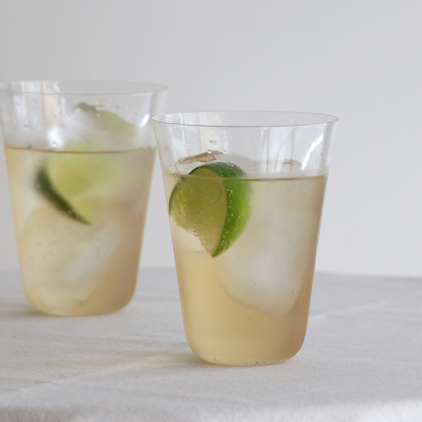One Two Cups Gelas Kaca Aesthetic Kopi Teh Ultra Thin Glass 370ml - KM518