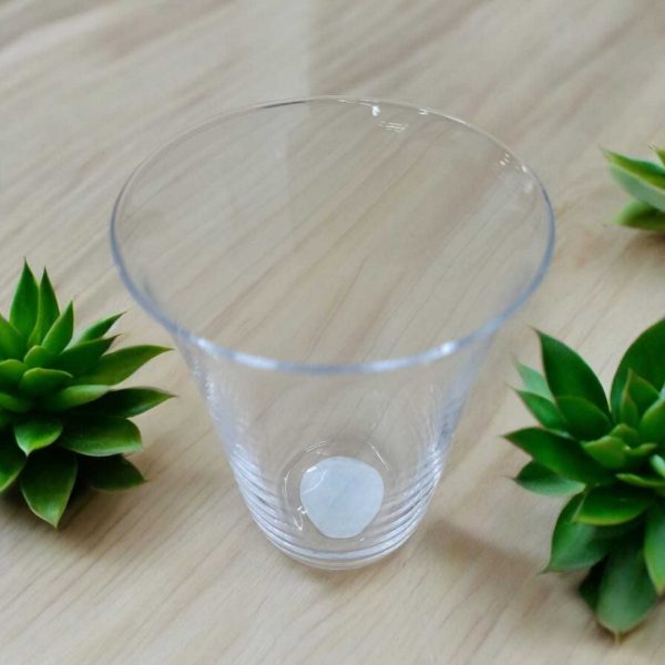 One Two Cups Gelas Kaca Aesthetic Kopi Teh Ultra Thin Glass 370ml - KM518