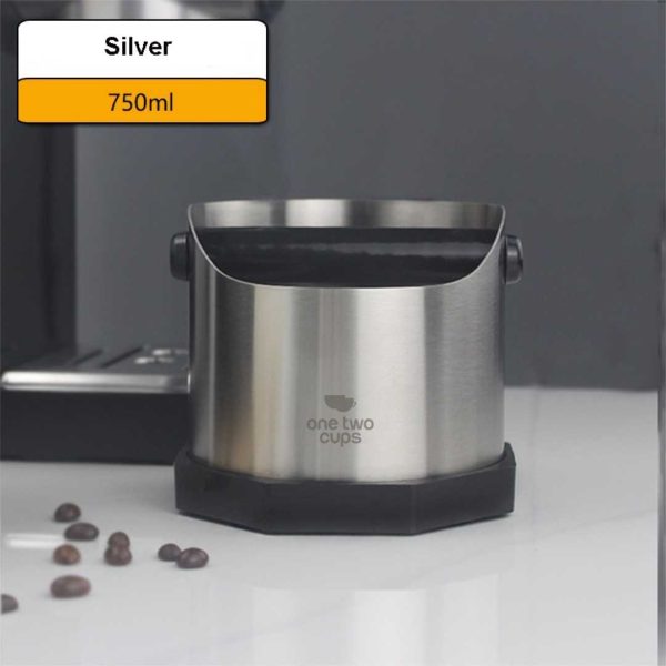 One Two Cups Wadah Ampas Kopi Espresso Knock Box Container Non Slip - FKBMZ-009