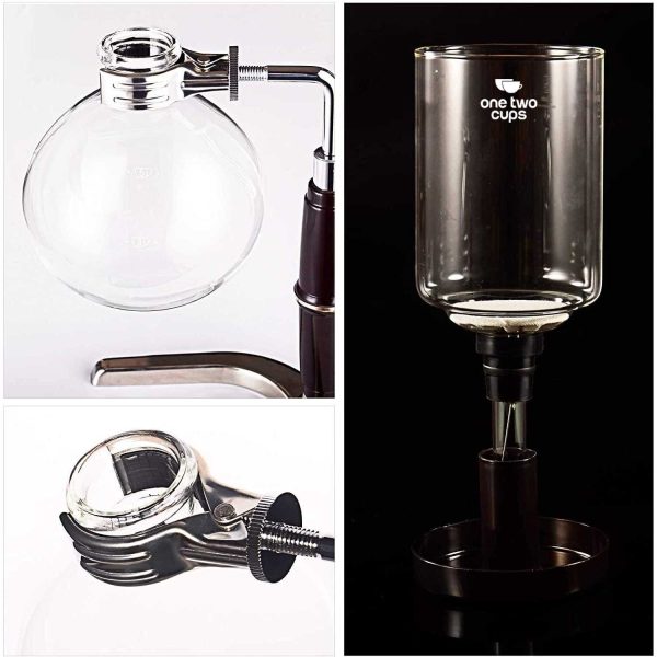 ginee_20251126123450668_5727253894.jpg One Two Cups Syphon Coffee Maker Manual Brew Vacuum Pot 3 Cups 360ml - JF33