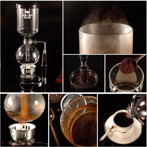 ginee_20251126123450791_9226918711.jpg One Two Cups Syphon Coffee Maker Manual Brew Vacuum Pot 3 Cups 360ml - JF33