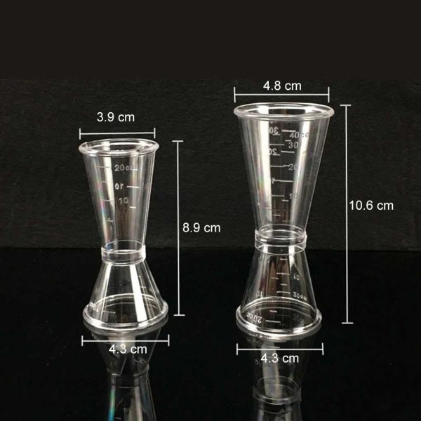 One Two Cups Gelas Ukur Bartender Double Jigger Measuring Cup - JK-228