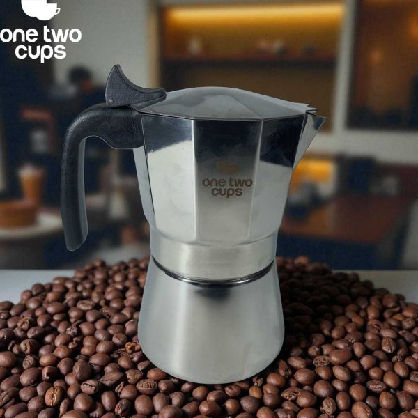 ginee_20251126124416666_8795228438.jpg One Two Cups Moka Pot Italian Espresso Coffee Maker Stainless Steel - W-767