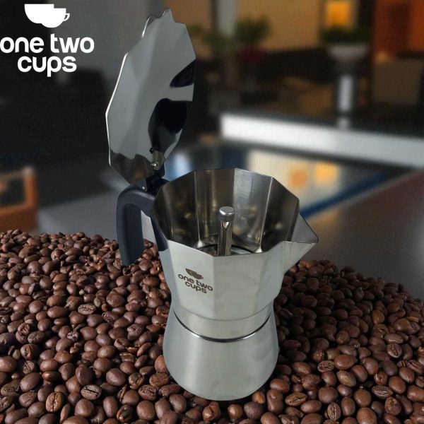 ginee_20251126124416697_8525125944.jpg One Two Cups Moka Pot Italian Espresso Coffee Maker Stainless Steel - W-767