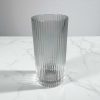 One Two Cups Gelas Kaca Aesthetic Kopi Teh Simple Stripe Glass - IN-34