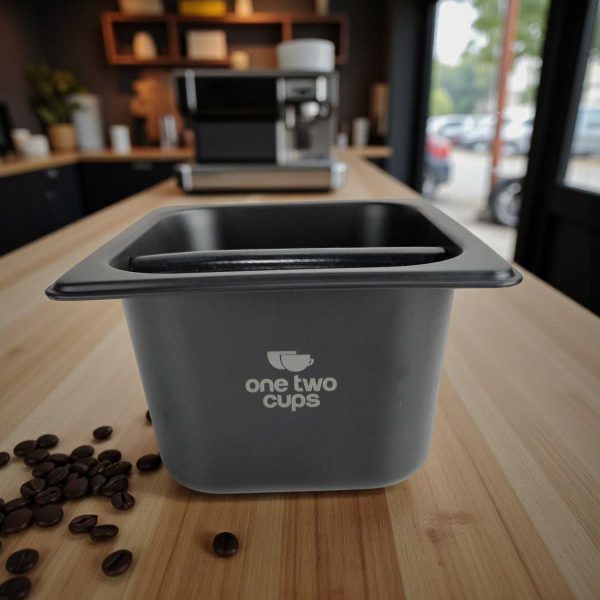 ginee_20251126124524520_7719710870.jpg One Two Cups Wadah Ampas Kopi Espresso Knock Box Container - HG-166