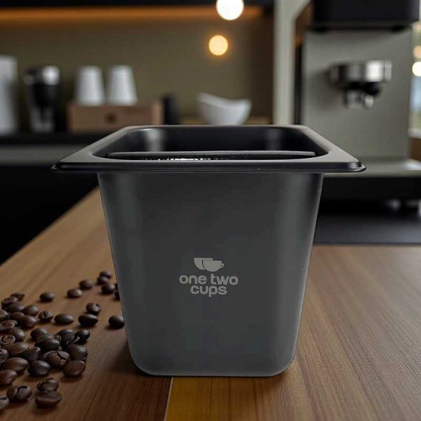 ginee_20251126124524566_6932385610.jpg One Two Cups Wadah Ampas Kopi Espresso Knock Box Container - HG-166
