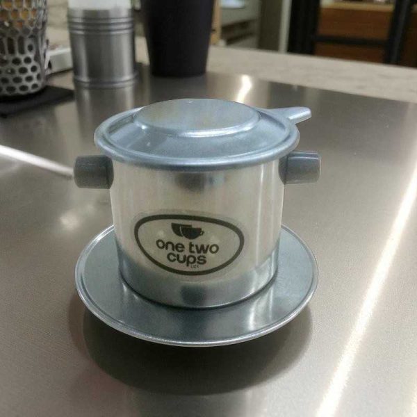 One Two Cups Vietnam Drip Coffee Filter Pot Saringan Kopi 120ml 7Q - ON-7Q