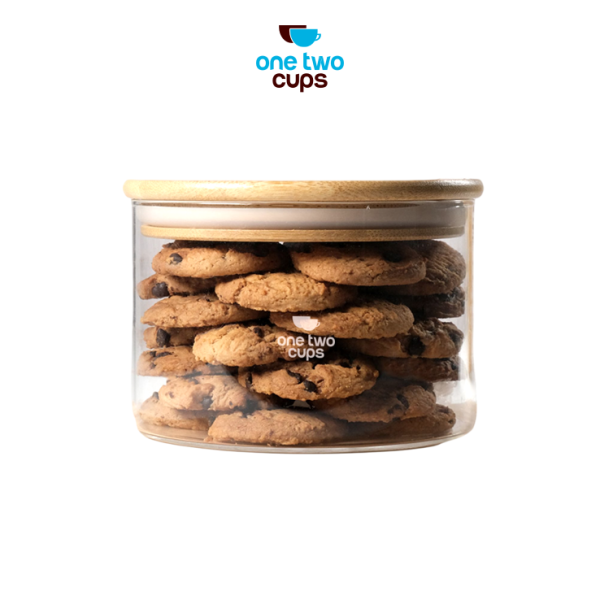 ginee_20251126125048764_0459641754.png One Two Cups Toples Kaca Penyimpanan Makanan Sealed Storage Glass Jar - FJ3