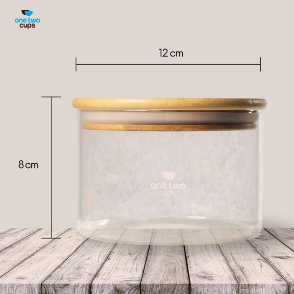 ginee_20251126125049078_5160626755.jpg One Two Cups Toples Kaca Penyimpanan Makanan Sealed Storage Glass Jar - FJ3