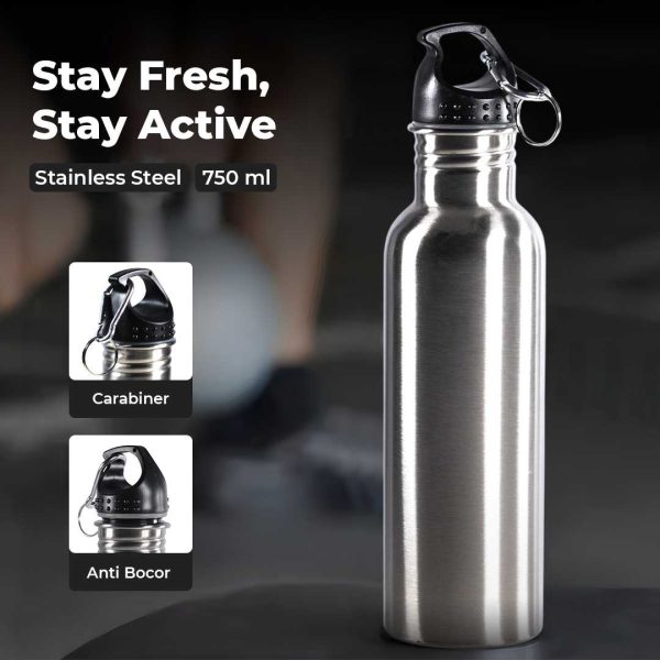 ginee_20251126125338747_0051448950.jpg One Two Cups Botol Minum Stainless Steel Portable with Carabiner - GBD