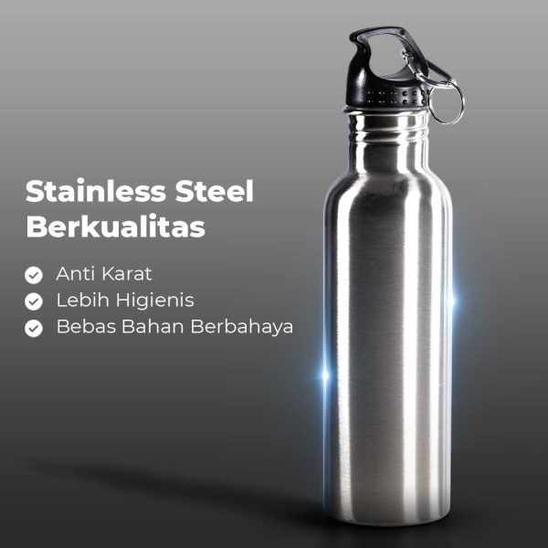 ginee_20251126125338917_7450231721.jpg One Two Cups Botol Minum Stainless Steel Portable with Carabiner - GBD