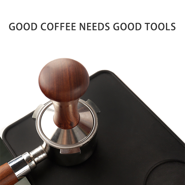One Two Cups Alas Tamper Tamping Mat Espresso Silicone Portafilter - BG021
