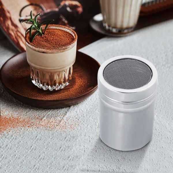 One Two Cups Penabur Bubuk Stensil Kopi Coklat Gula Barista - HY1801504