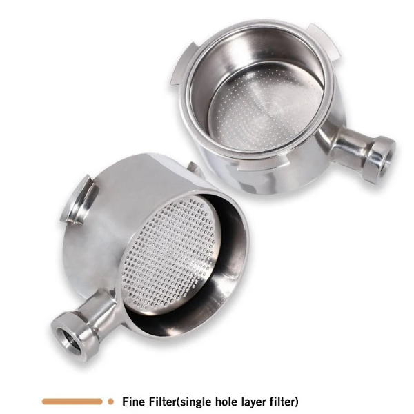 One Two Cups Bottomless Naked Portafilter Stainless 51mm - CG-11