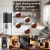 One Two Cups Penggiling Kopi Elektrik Coffee Grinder Adjustable 155ml - ZT-003