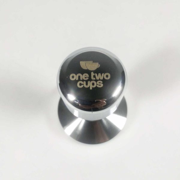 One Two Cups Tamper Kopi Espresso Press Flat Hammer Stainless Steel - FEN58