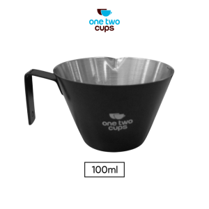 One Two Cups Gelas Ukur Stainless Steel Bartender Measuring Cup 100ml - HN-10