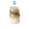 ginee_20251126165721141_2195341751.png One Two Cups Gelas Kaca Aesthetic Kopi Teh Wave Stripe Shape - GK24