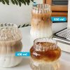ginee_20251126165721410_1289201010.jpg One Two Cups Gelas Kaca Aesthetic Kopi Teh Wave Stripe Shape - GK24