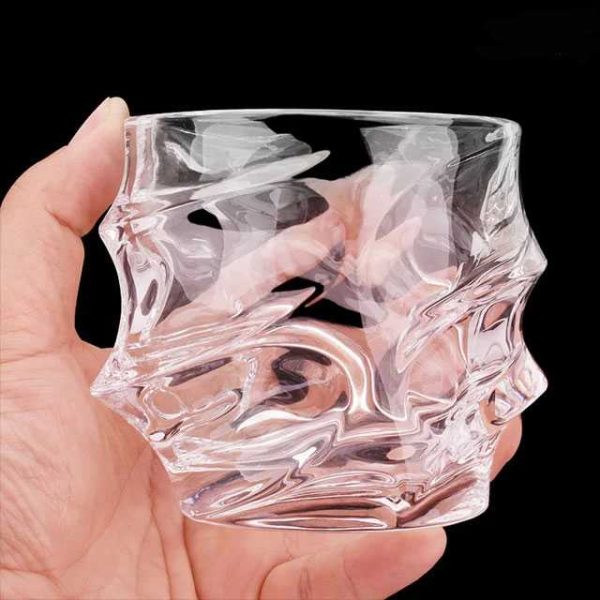 One Two Cups Gelas Whisky Cocktail Crystal Classic Rock Glass 300ml - YJ102