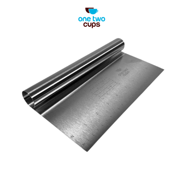 One Two Cups Spatula Scraper Kape Kue Tart Pizza Cutter 22cm - CJ712