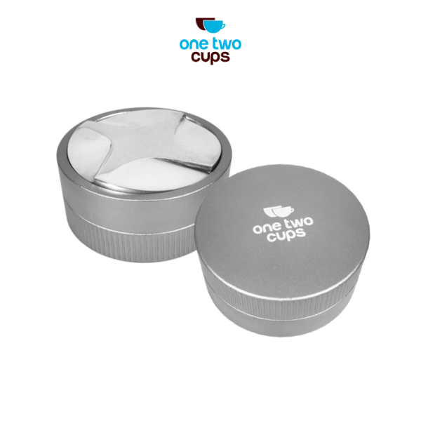 One Two Cups Macaron Tamper Coffee Distribution Tool Auto Adjustment - WU3