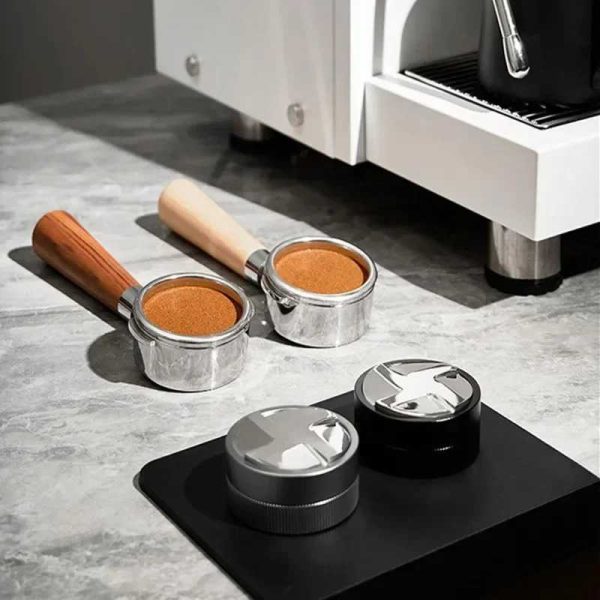 One Two Cups Macaron Tamper Coffee Distribution Tool Auto Adjustment - WU3