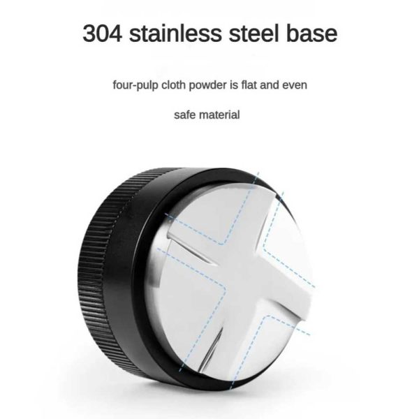 One Two Cups Macaron Tamper Coffee Distribution Tool Auto Adjustment - WU3