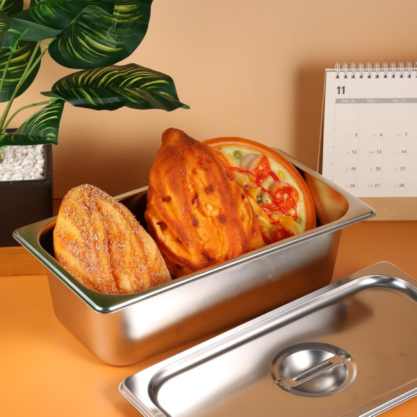 One Two Cups Food Pan Stainless Steel Wadah Makanan dengan Tutup - SP215