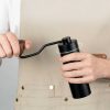 One Two Cups Alat Penggiling Kopi Manual Coffee Grinder Adjustable - JN60