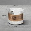 One Two Cups Gelas Japanese Style Rock Glass Wood Sleeve 130ml - GN13