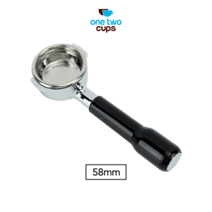 One Two Cups Bottomless Naked Portafilter Stainless Steel 58mm - RJ8