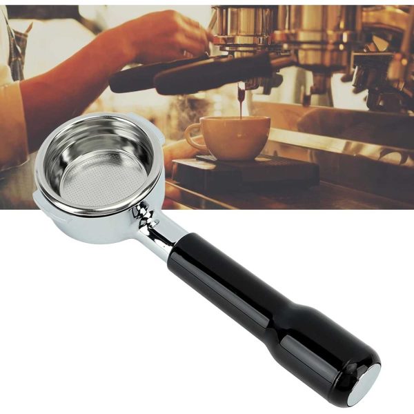 One Two Cups Bottomless Naked Portafilter Stainless Steel 58mm - RJ8