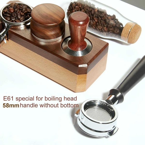 One Two Cups Bottomless Naked Portafilter Stainless Steel 58mm - RJ8