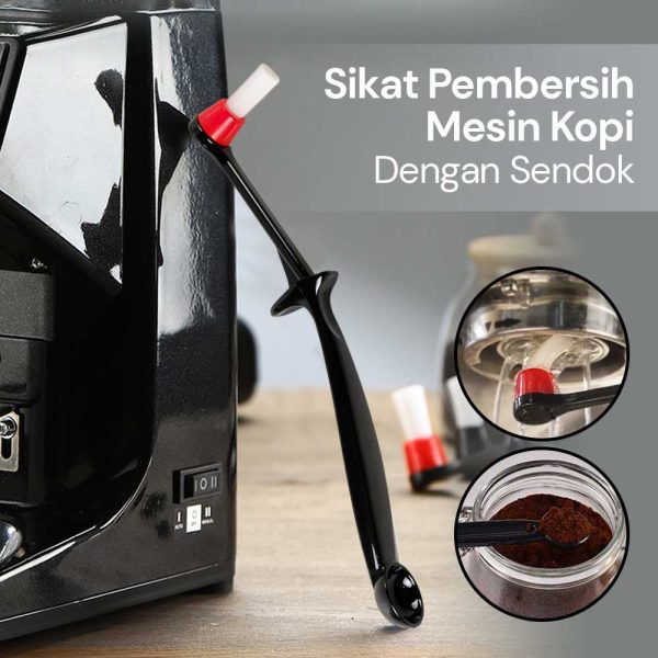 ginee_20251128130455953_5793764820.jpg One Two Cups Sikat Sendok Pembersih Mesin Kopi Espresso 2in1 - 8809