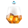 One Two Cups Gelas Minuman Diamond Crystal Borosilicate Glass 310ml - GW107