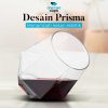 One Two Cups Gelas Minuman Diamond Crystal Borosilicate Glass 310ml - GW107