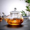 ginee_20251128143211101_8727687168.jpg One Two Cups Teko Teh Kaca Tahan Panas Api with Saringan Glass Teapot - 8CV102-1 Liter