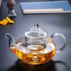 ginee_20251128143211173_3309608266.jpg One Two Cups Teko Teh Kaca Tahan Panas Api with Saringan Glass Teapot - 8CV102-1 Liter