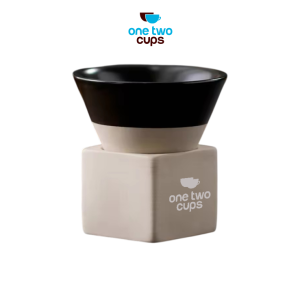 One Two Cups Gelas Keramik Kopi Teh Japanese Cone Shape Cup 100ml - PDQ001