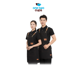 ginee_20251128144456374_1292232470.png One Two Cups Chen Feng Celemek Masak Apron Anti Air dengan Kantong - SP01