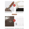ginee_20251128144456541_3477326047.png One Two Cups Chen Feng Celemek Masak Apron Anti Air dengan Kantong - SP01