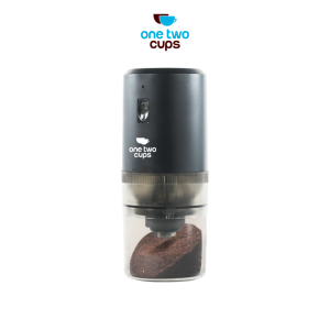 One Two Cups Penggiling Kopi Elektrik Coffee Grinder Adjustable 200ml - WP-12