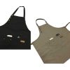 ginee_20251128144808889_7749056851.jpg One Two Cups Celemek Masak Apron Dapur Canvas Strap Kancing - AGD01