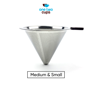 One Two Cups Filter Penyaring Kopi V60 Cone Coffee Filter - F-401