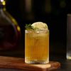 One Two Cups Gelas Striped Rock Highball Glass Heat Resistant - GR-35